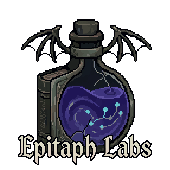 PixelLab generated Epitaph Labs wordmark concept